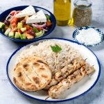 Chicken Souvlaki Platter